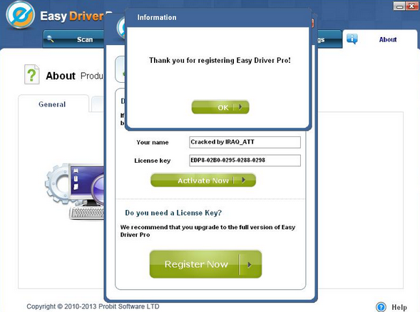 driver support registration key free